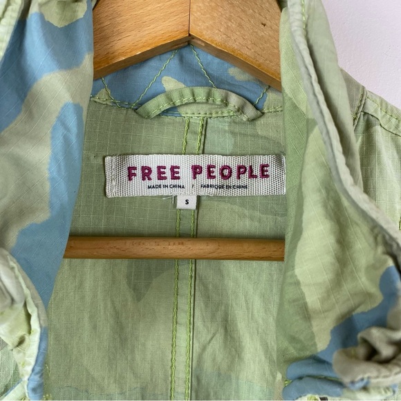 NWT Free People Lead the Way Cotton Utility Cargo Jacket - Picture 3 of 9